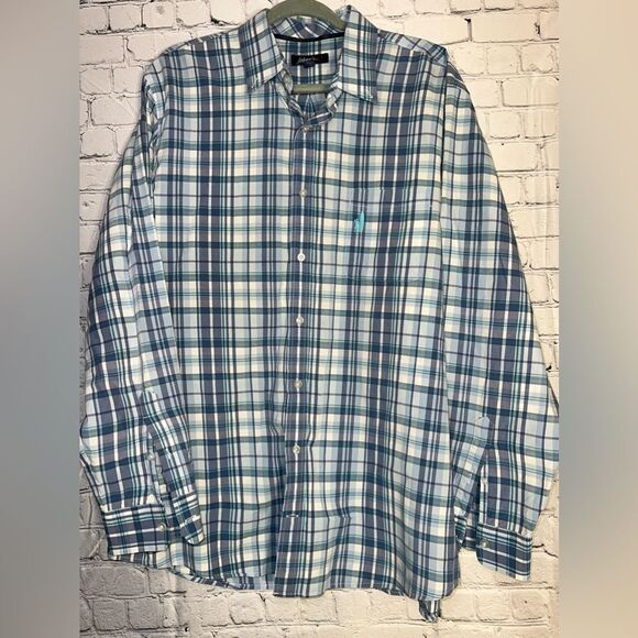 Johnnie-O Button Down Shirt Mens Size XXL - EUC NEW CONDITION - Picture 2 of 4
